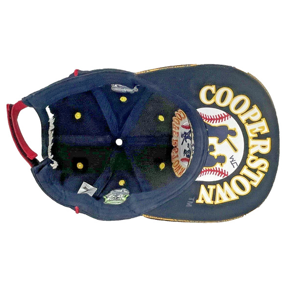 Cooperstown All Star Village Baseball Cap Navy Size L/XL Adjustable Back Legend - Picture 10 of 11